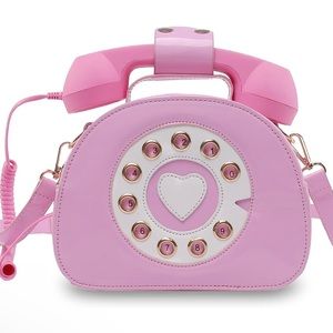 Retro PINK telephone bag brand new!!!